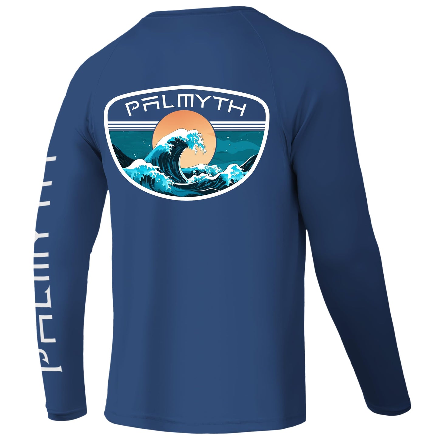 Palmyth Fishing Shirts for Men Long Sleeve UPF 50+ T Shirt Sun Protection Tee