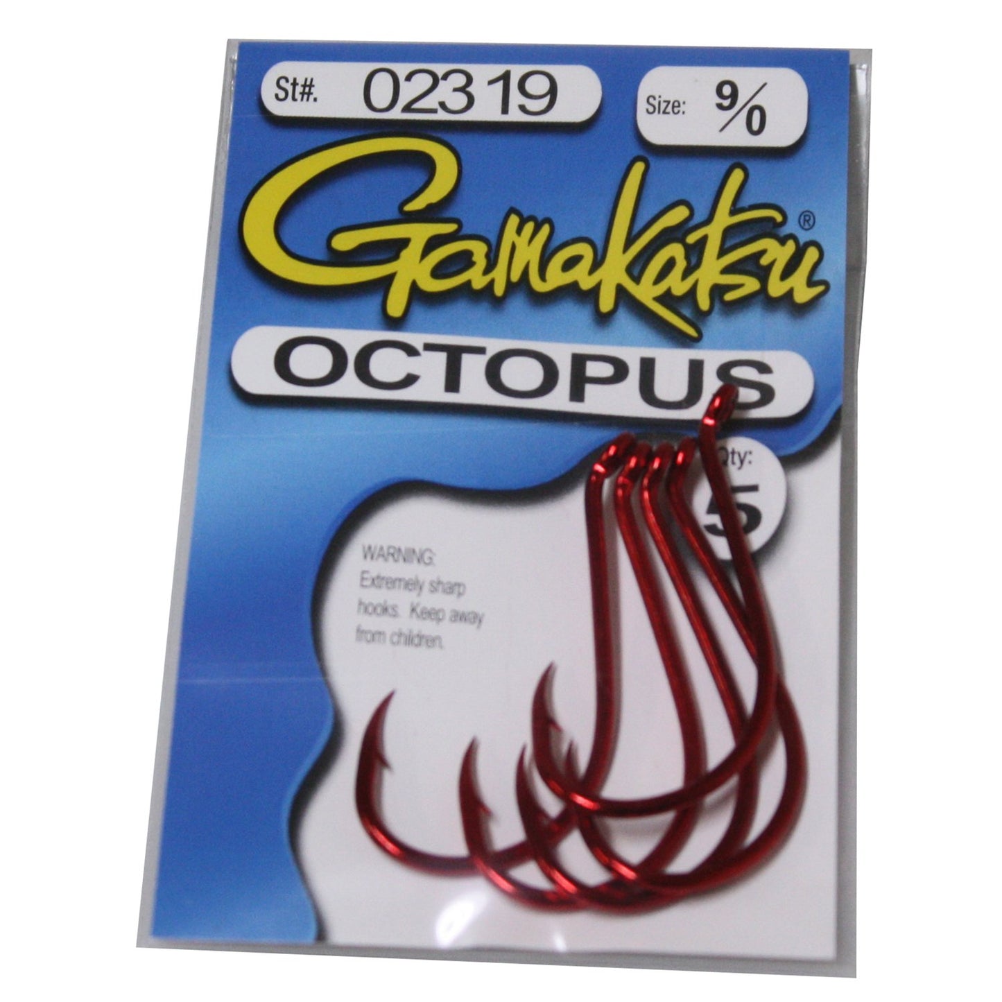 Gamakatsu Octopus Hook-10 Per Pack