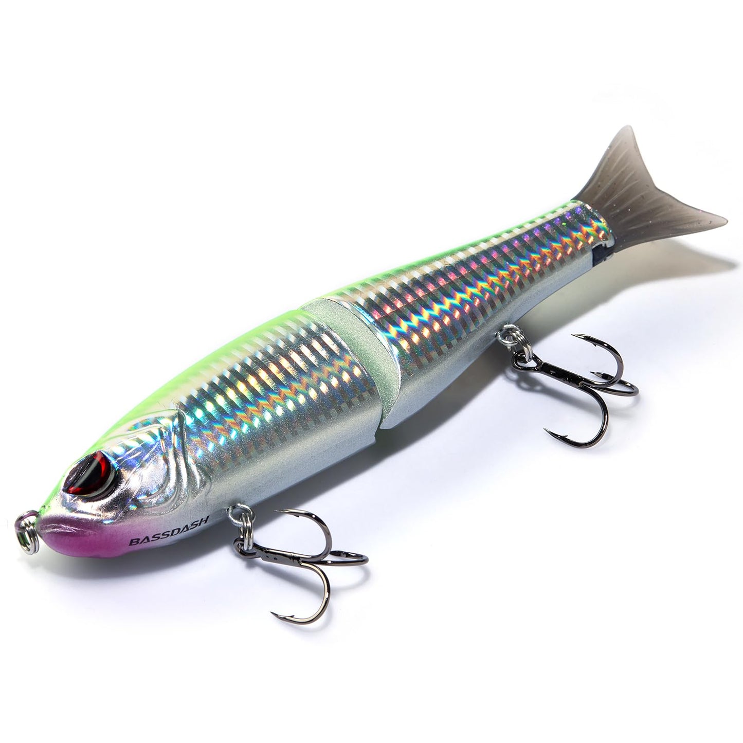 Bassdash SwimShad Glide Baits Jointed Swimbait Bass Pike Salmon Trout Muskie Fishing Lure