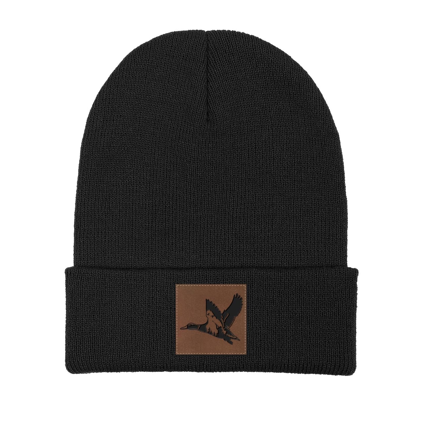 Leather Patch Trucker Hat-Adjustable Baseball Caps,Snap Back Trucker Cap Gift for Men Women Accessory