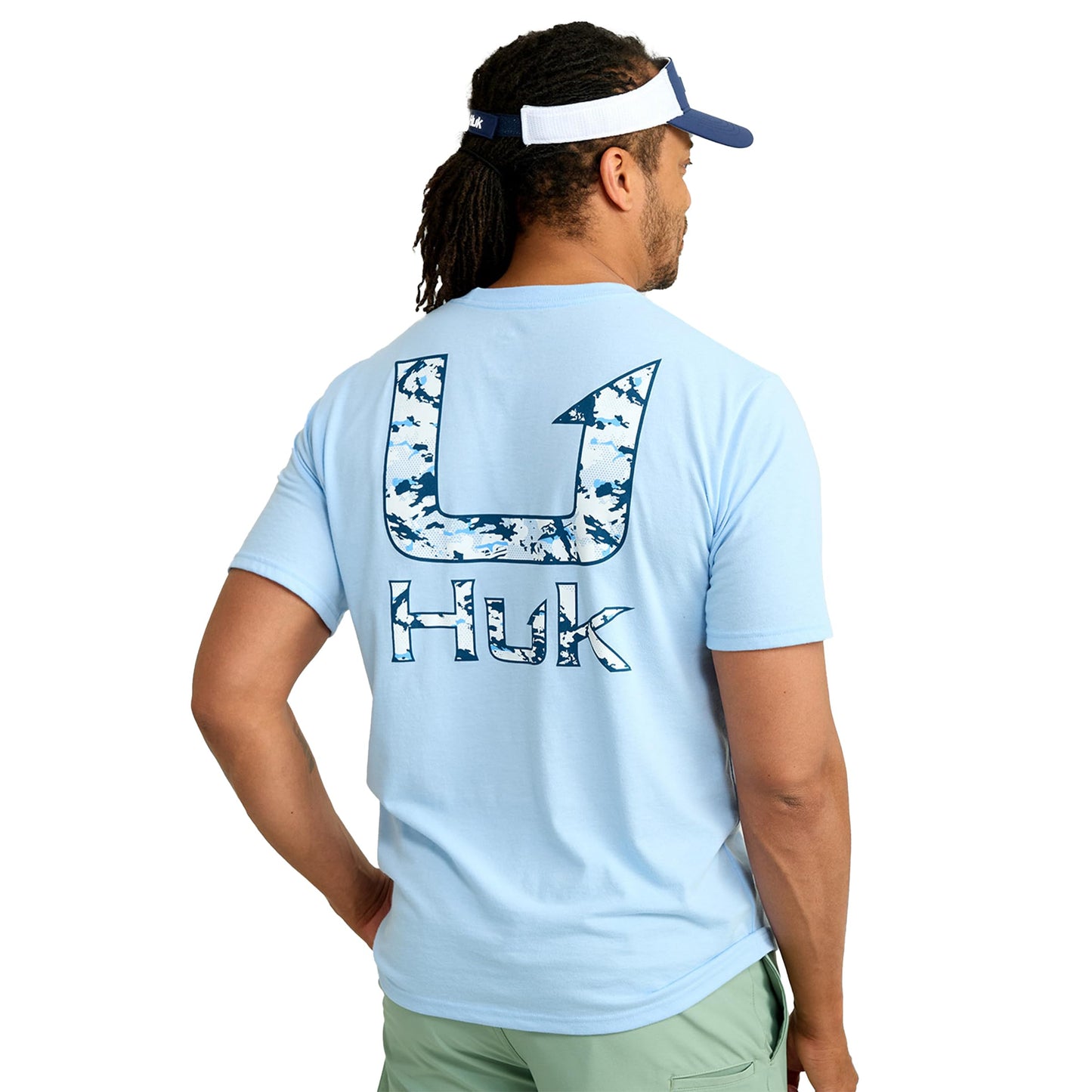HUK - Men's Short Sleeve Performance Tee, Fishing T-Shirt for Men