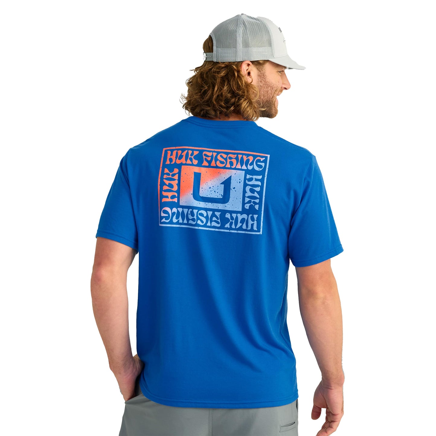 HUK - Men's Short Sleeve Performance Tee, Fishing T-Shirt for Men