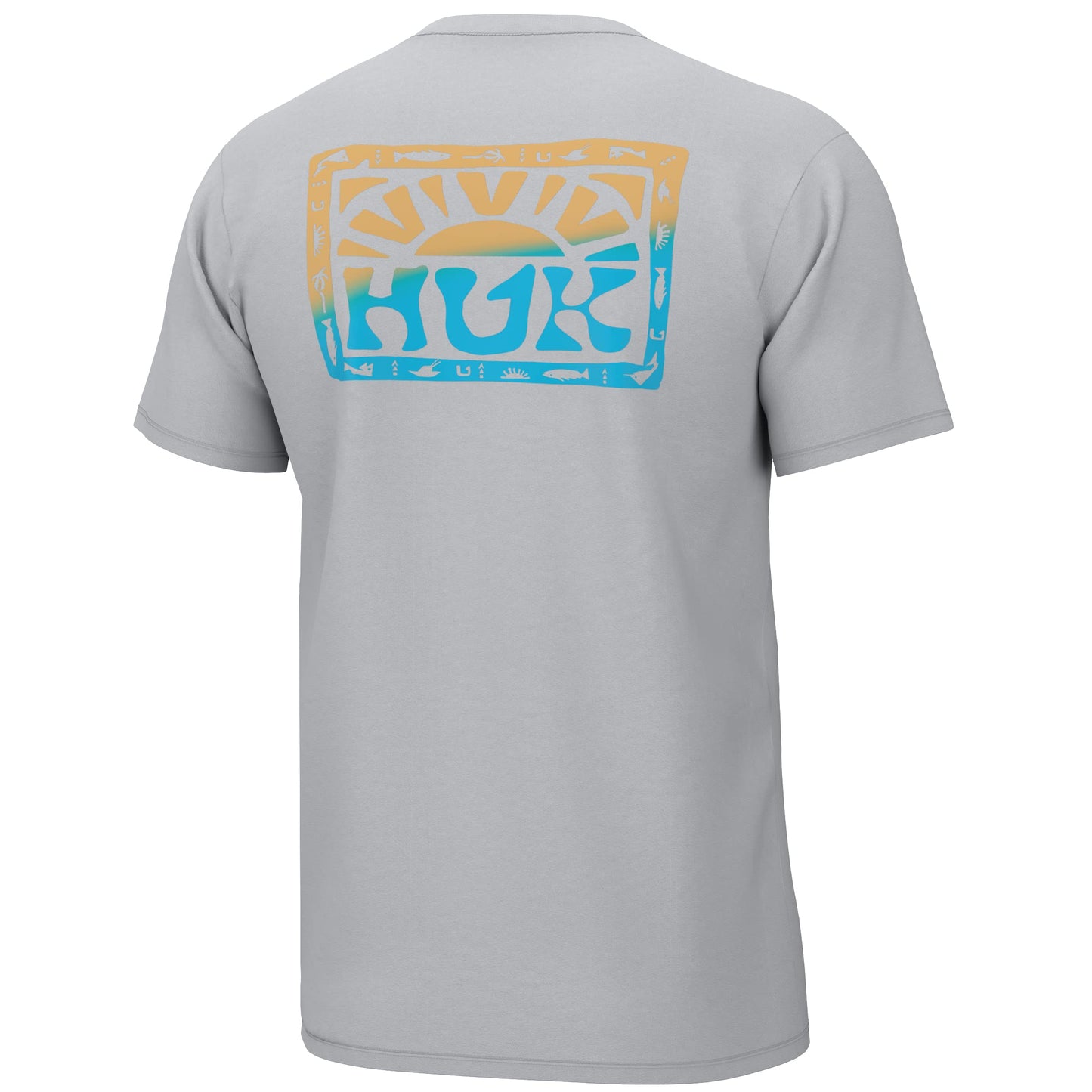 HUK - Men's Short Sleeve Performance Tee, Fishing T-Shirt for Men