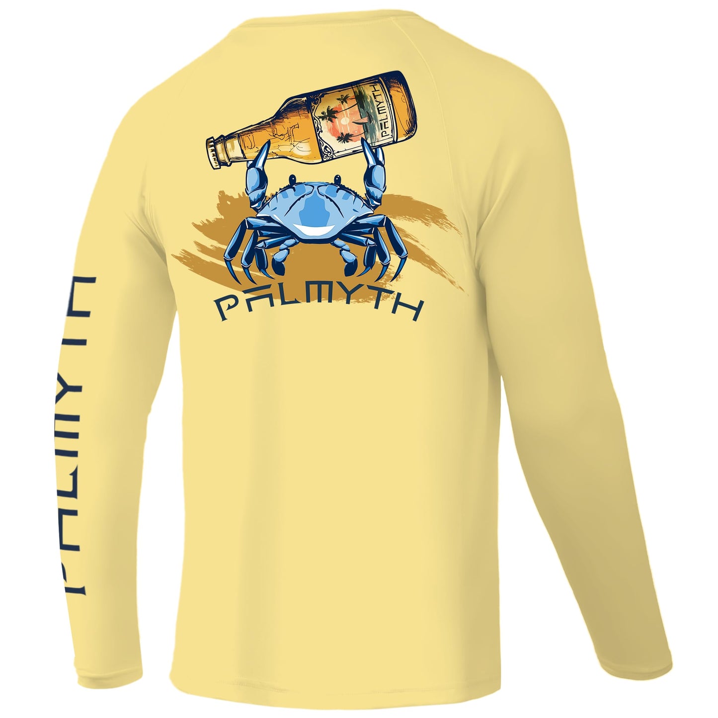 Palmyth Fishing Shirts for Men Long Sleeve UPF 50+ T Shirt Sun Protection Tee