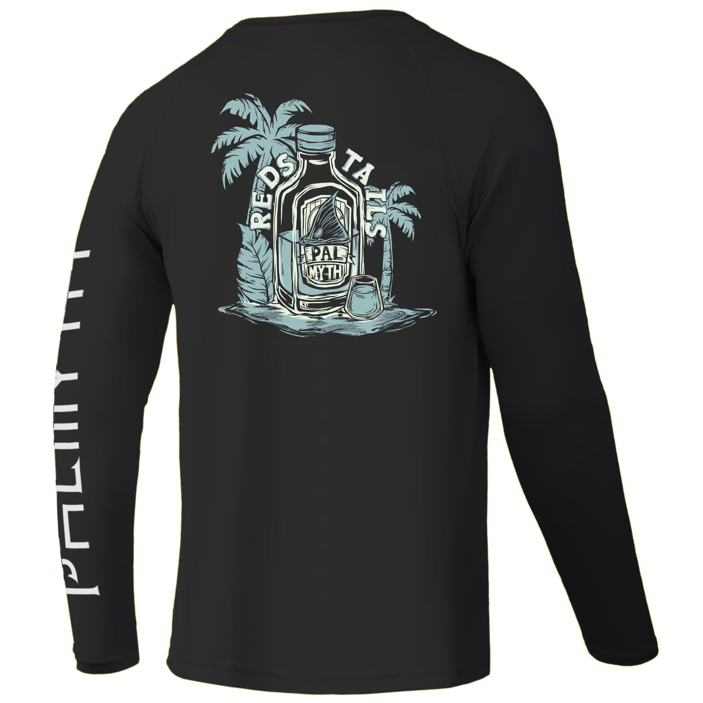 Palmyth Fishing Shirts for Men Long Sleeve UPF 50+ T Shirt Sun Protection Tee