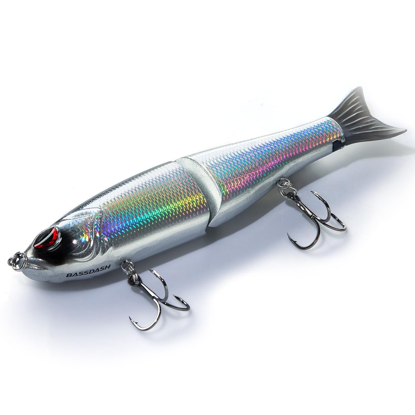 Bassdash SwimShad Glide Baits Jointed Swimbait Bass Pike Salmon Trout Muskie Fishing Lure