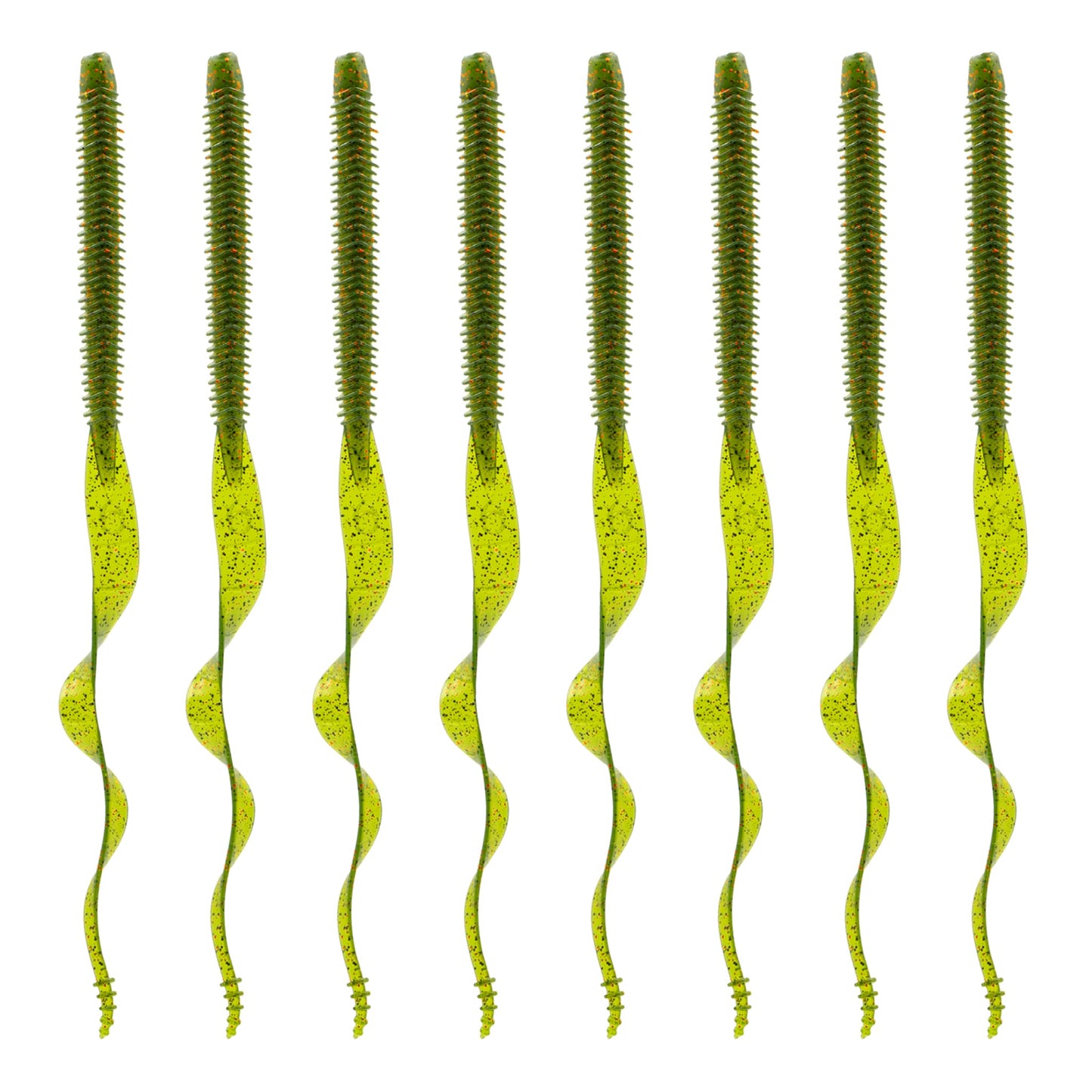6th Sense – Boosa 9.6" Ribbon Tail Worm – Bass Fishing Lure with Alternating Ribs, Flexible Body Action, and Vibrating Ringed Tail for Added Motion – Made in The USA