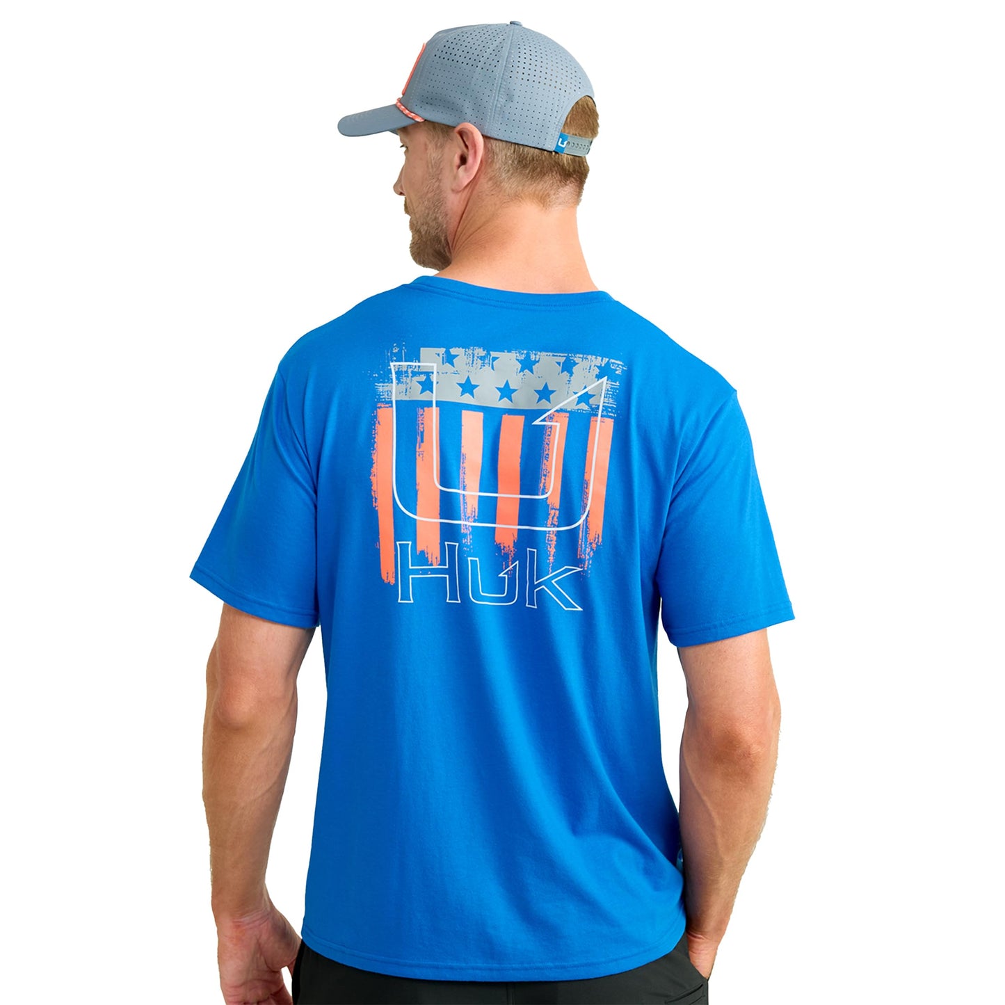 HUK - Men's Short Sleeve Performance Tee, Fishing T-Shirt for Men