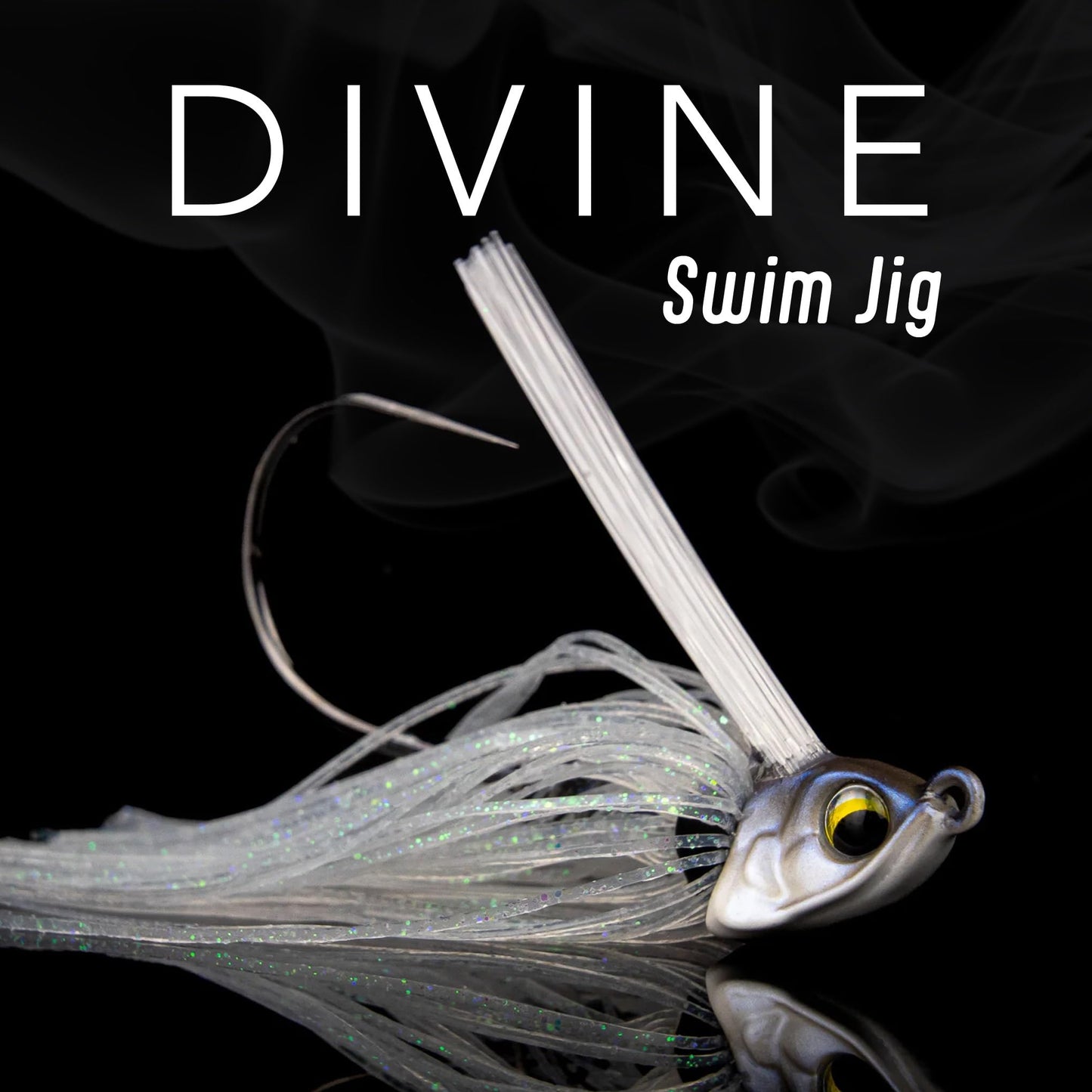 6th Sense – Divine Swim Jig – Bass Fishing – Dock Skipping Swim Jig – Keel-Weighted Belly – Cover Deflecting Design