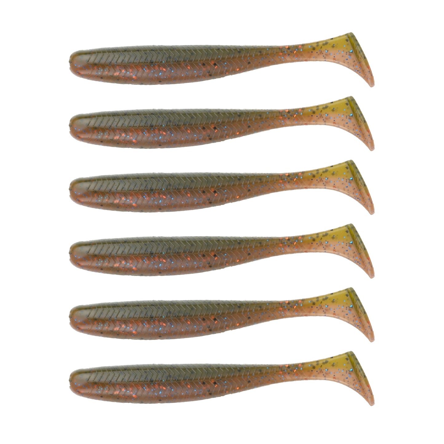 6th Sense – Divine Swimbait Series – Soft Paddle Tail Swimbait – Bass Fishing – 2.7"/3.2"/3.8"/4.4"/5.3" Sizes