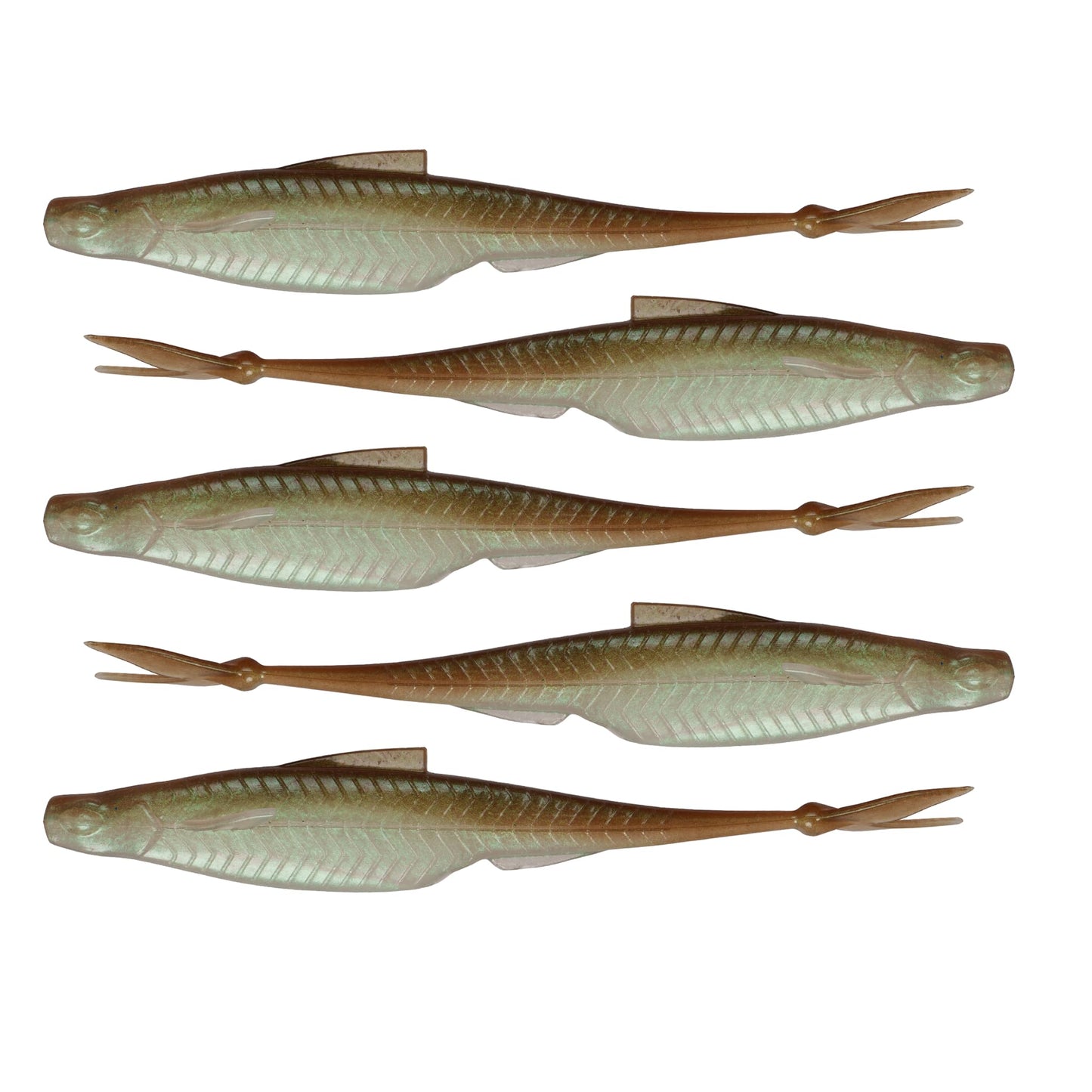 6th Sense Flush 7.5 Heavy – Bass Fishing Lure | Weighted Soft Jerkbait with Keel-Style Belly, Realistic Fins, Level Falling Action, and Ideal 6/0–7/0 Hook Pairing