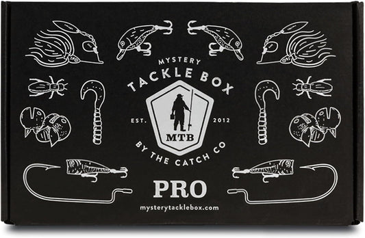 Catch Co Mystery Tackle Box PRO Bass Fishing Kit | Freshwater Largemouth and Smallmouth Bass Lures