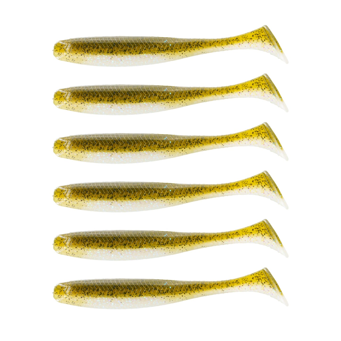 6th Sense – Divine Swimbait Series – Soft Paddle Tail Swimbait – Bass Fishing – 2.7"/3.2"/3.8"/4.4"/5.3" Sizes