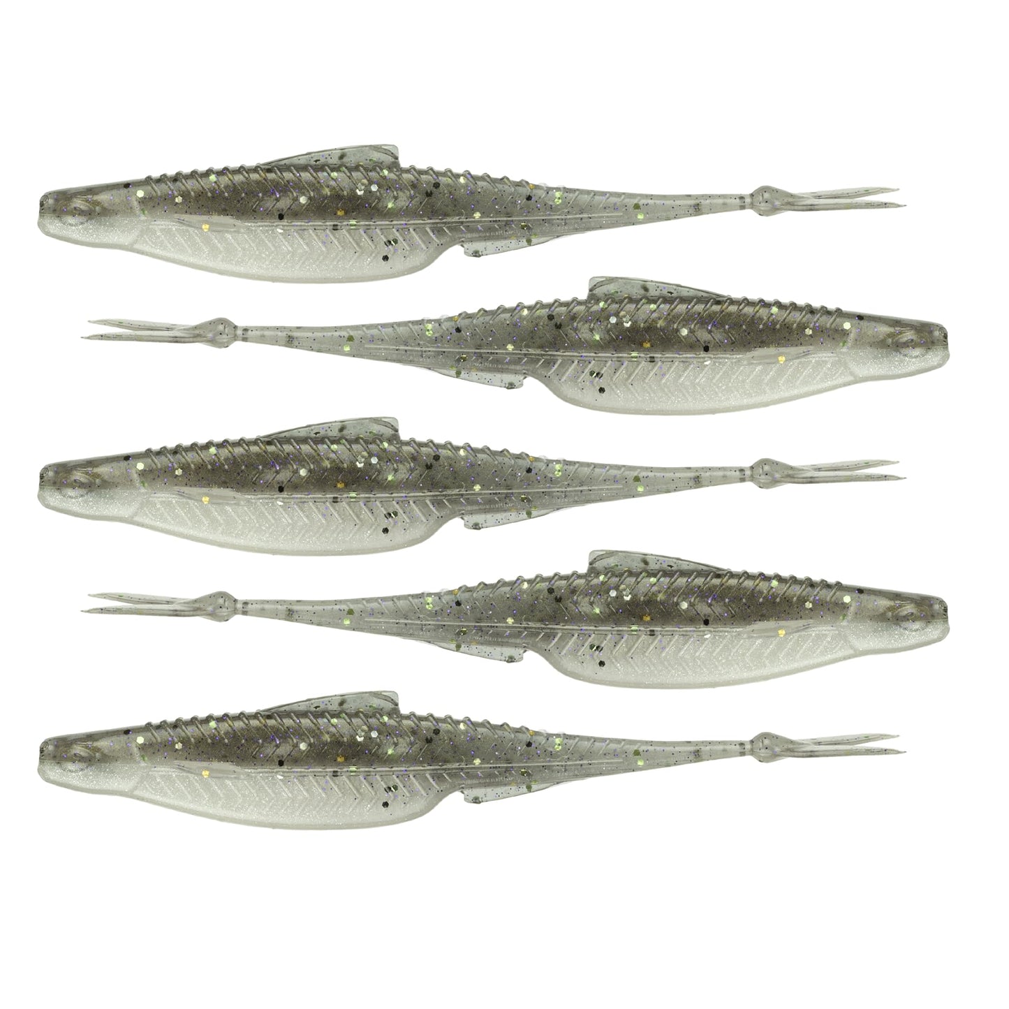 6th Sense Flush 7.5 Heavy – Bass Fishing Lure | Weighted Soft Jerkbait with Keel-Style Belly, Realistic Fins, Level Falling Action, and Ideal 6/0–7/0 Hook Pairing