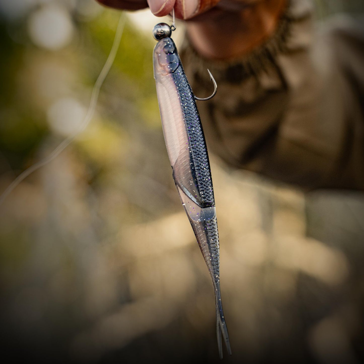 6th Sense – Shindo – Soft Plastic Bass Fishing Bait – Designed for High Returns on Forward Facing Sonar on The Hover Rig, Jigheads and Weightless