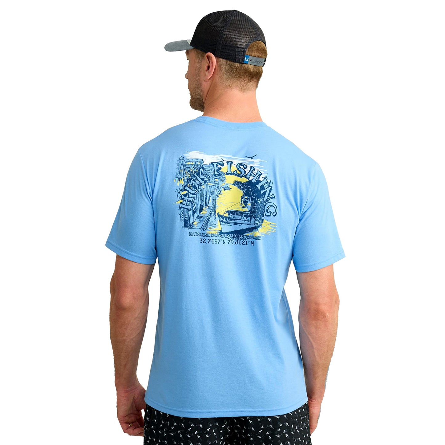 HUK - Men's Short Sleeve Performance Tee, Fishing T-Shirt for Men