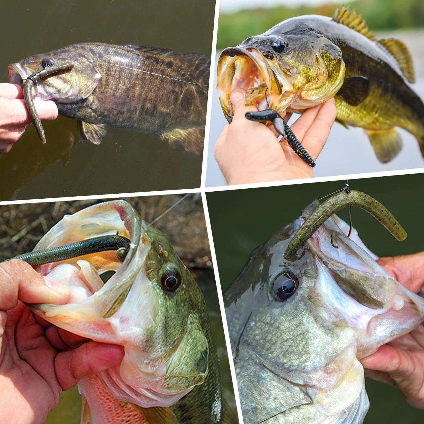 Gotour Weedless Soft Fishing Lures for Freshwater and Saltwater, Premium Pre-Rigged Jig Head Paddle Tail Swimbaits for Bass Fishing，Jigs Fishing Bait for Crappie Trout Walleye, Amazing Fishing Gifts
