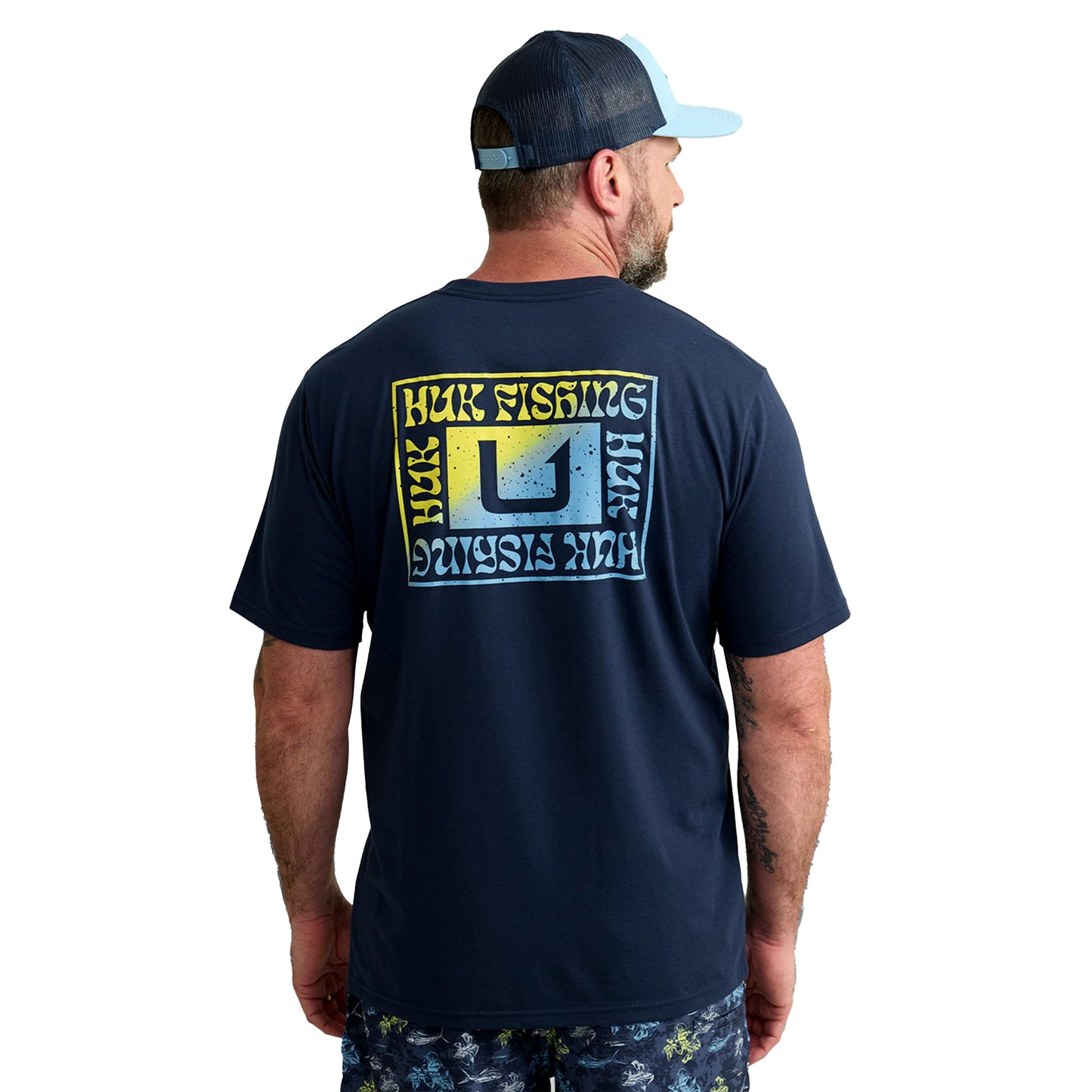 HUK - Men's Short Sleeve Performance Tee, Fishing T-Shirt for Men