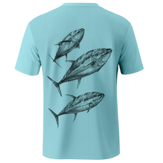 Palmyth Mens Fishing Shirts UPF 50+ Sun Protection Short Sleeve UV T-Shirts Breathable Quick-Dry