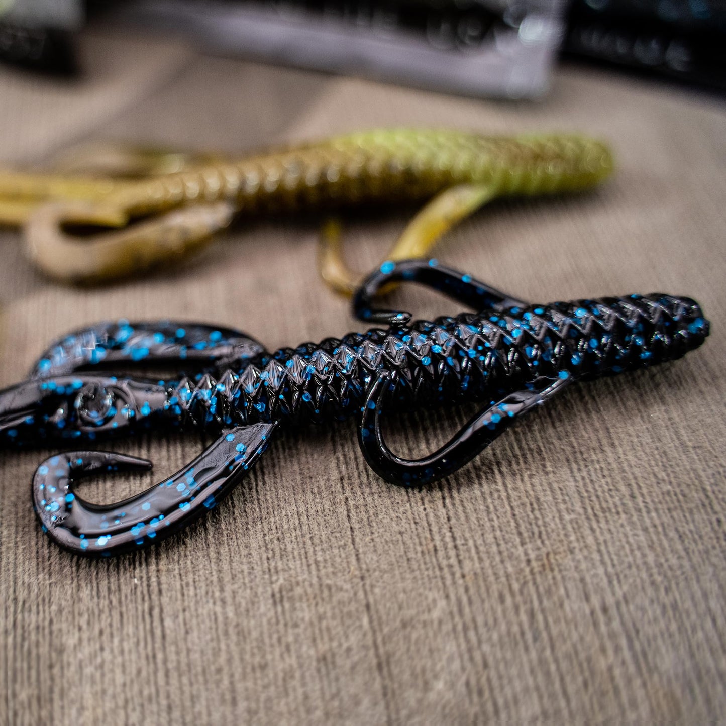 6th Sense Hogwalla 5.8 Hybrid Soft Plastic – Bass Fishing Lure, Versatile for Texas Rig, Carolina Rig, Flipping – Made in The USA