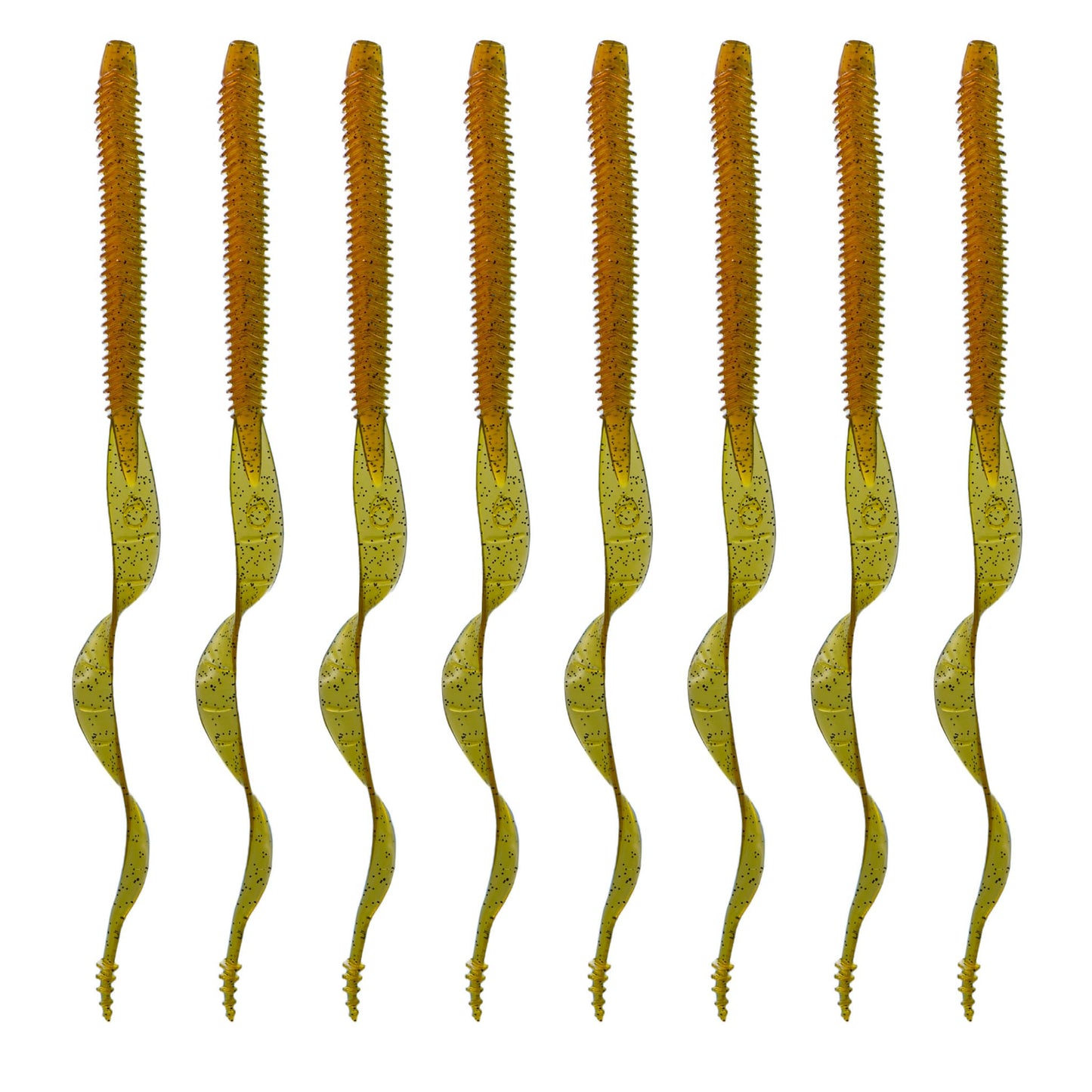 6th Sense – Boosa 9.6" Ribbon Tail Worm – Bass Fishing Lure with Alternating Ribs, Flexible Body Action, and Vibrating Ringed Tail for Added Motion – Made in The USA