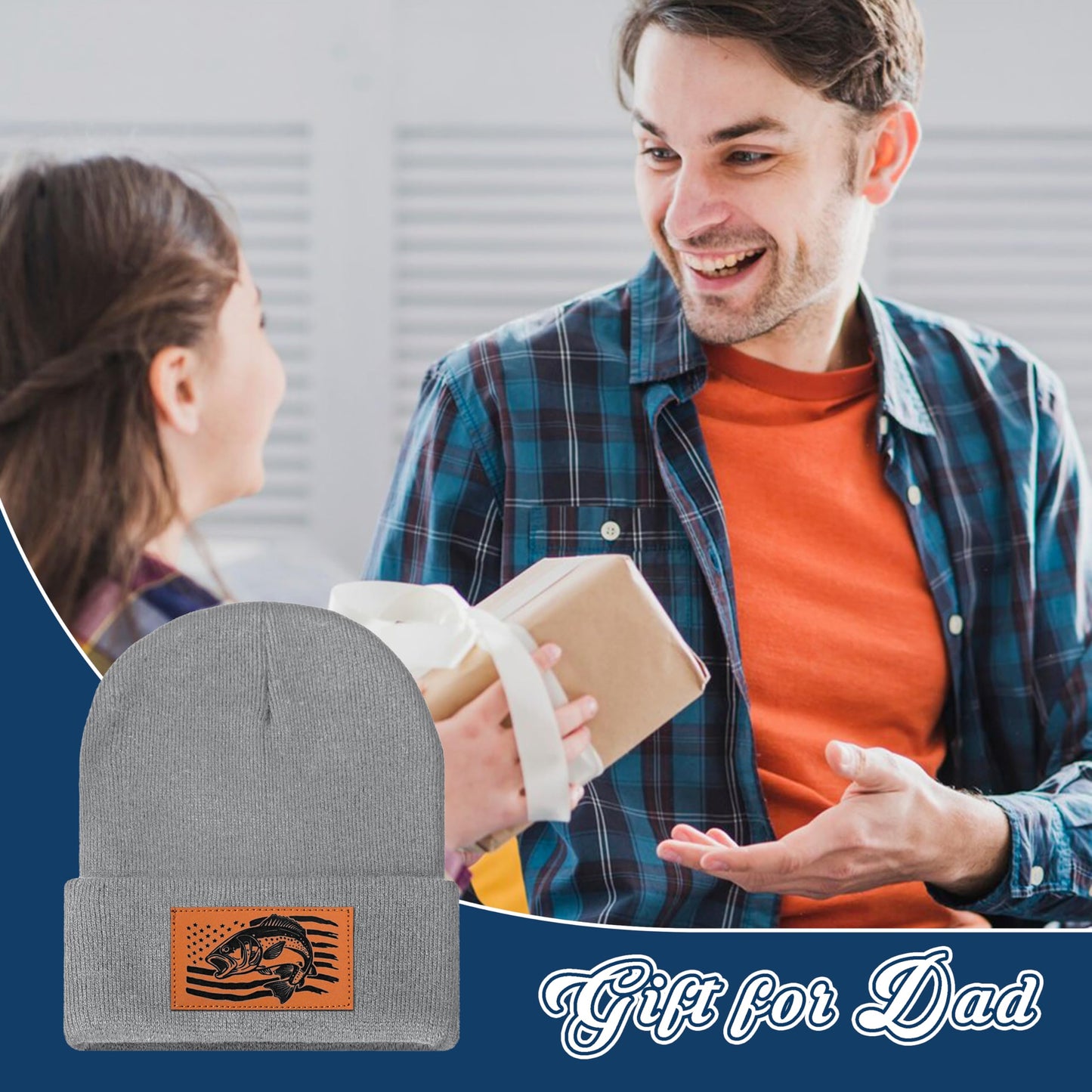 Fishing Hat for Men, Fishing Hat Gifts for Fisherman, Fathers Day Hat Gift for Men, Birthday Gift for Dad