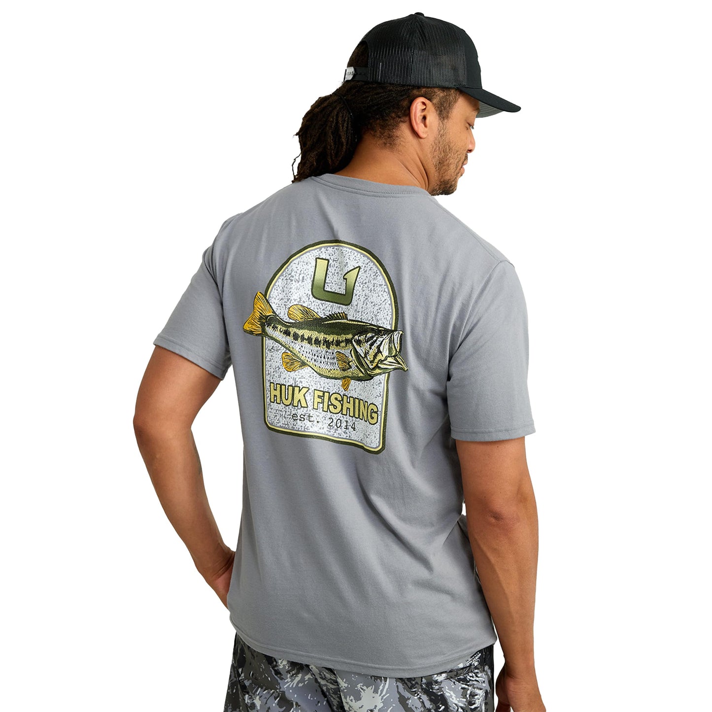 HUK - Men's Short Sleeve Performance Tee, Fishing T-Shirt for Men