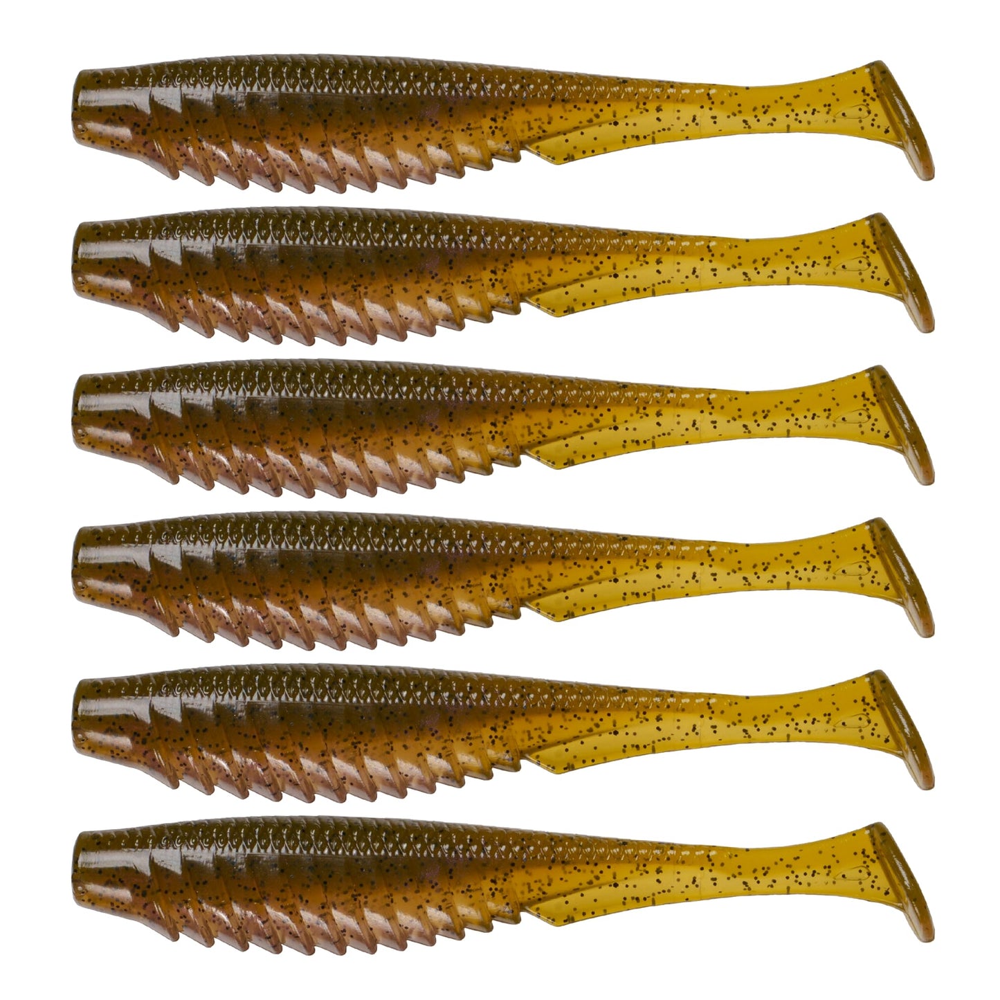 6th Sense – Party Paddle 4.3" – Saltwater Swimbait – Inshore Fishing – Redfish/Trout/Snook – Paddle Tail Soft Plastic