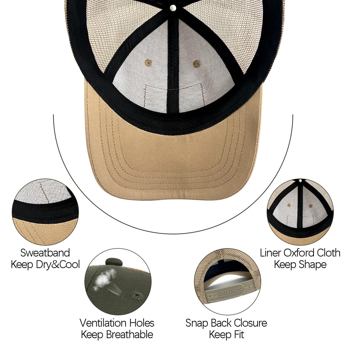 Fishing Hat for Men, Fishing Hat Gifts for Fisherman, Fathers Day Hat Gift for Men, Birthday Gift for Dad
