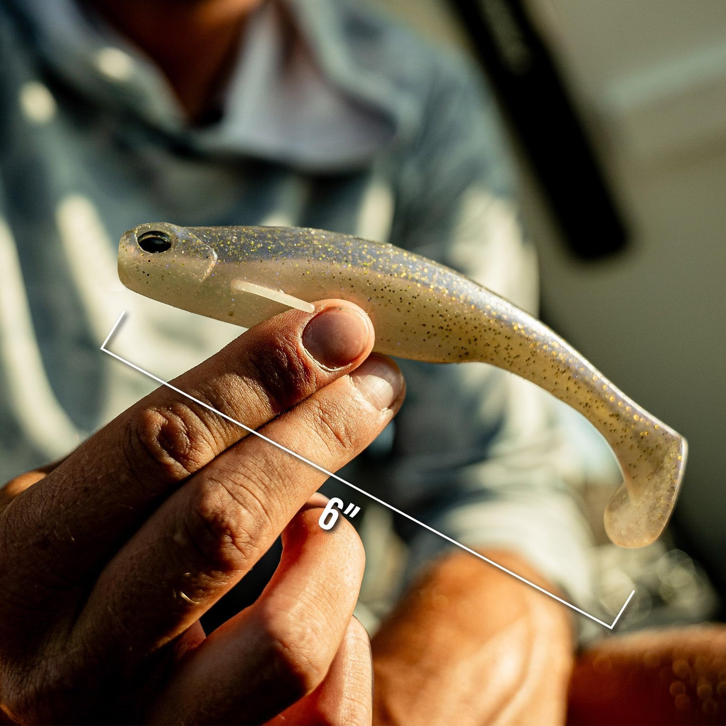6th Sense – Whale Swimbait – Soft Paddle Tail Swimbait – Bass Fishing – Keel Belly Stabilizing Fins – Big Profile Tail Thump