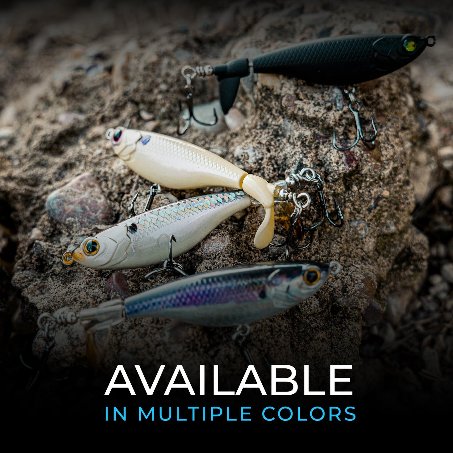 6th Sense – Scramble – Topwater Prop-Style Bait – Rotating Tail – Bass Fishing – Surface Sputter Action