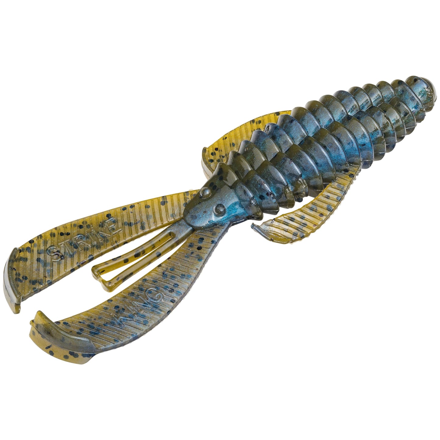 Strike King Rage Bug Fishing Lure, Soft Plastic Grub, Unique Design, Subtle Action