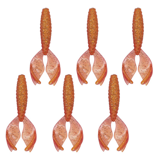 6th Sense - Bongo 3.7 - Soft Plastics Jig Trailer/Creature Bait - Bass Fishing (6 per Pack)
