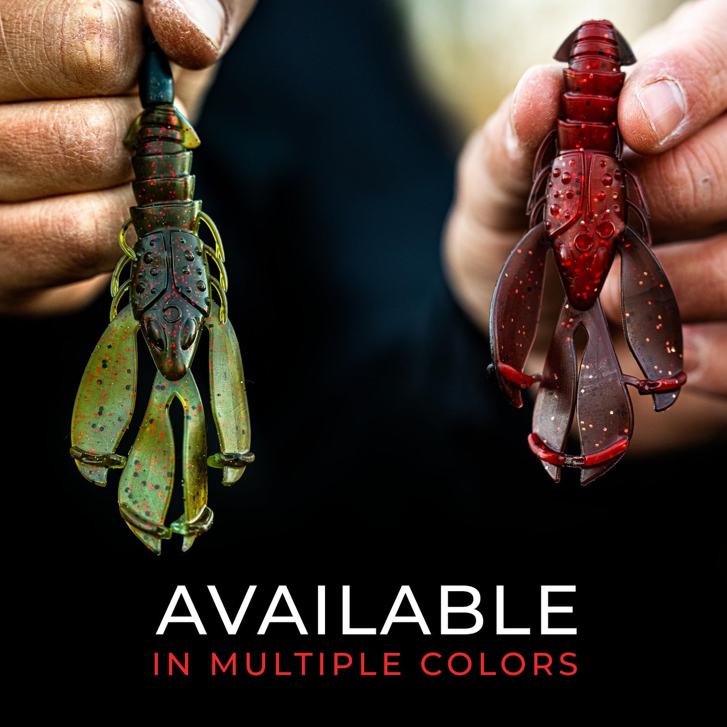 6th Sense – Congo Craw 3.8" – Creature Bait – Bass Fishing – Customizable Appendages (5 per Pack) Made in The USA