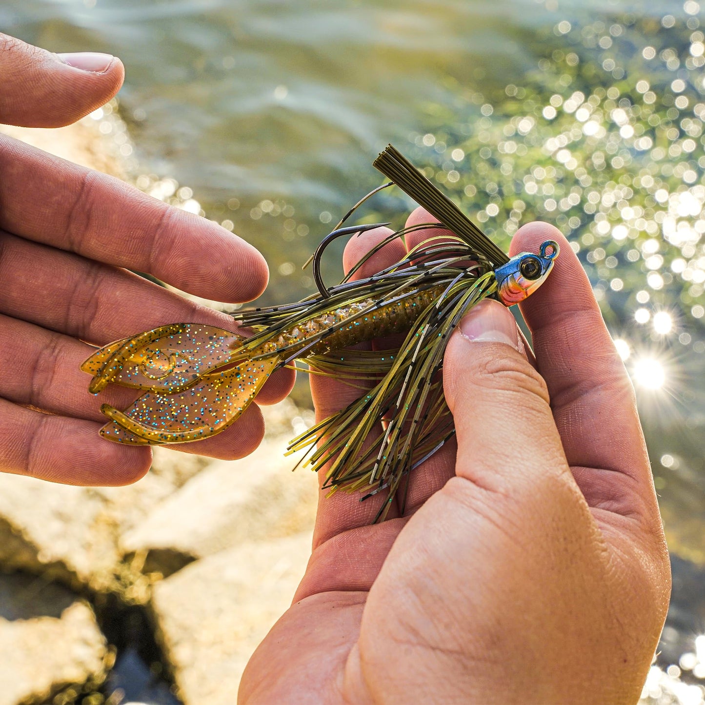 6th Sense - Bongo 3.7 - Soft Plastics Jig Trailer/Creature Bait - Bass Fishing (6 per Pack)