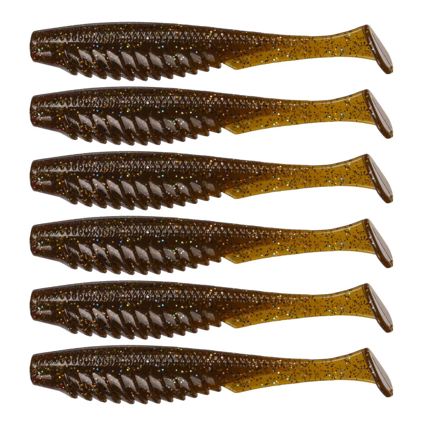 6th Sense – Party Paddle 4.3" – Saltwater Swimbait – Inshore Fishing – Redfish/Trout/Snook – Paddle Tail Soft Plastic