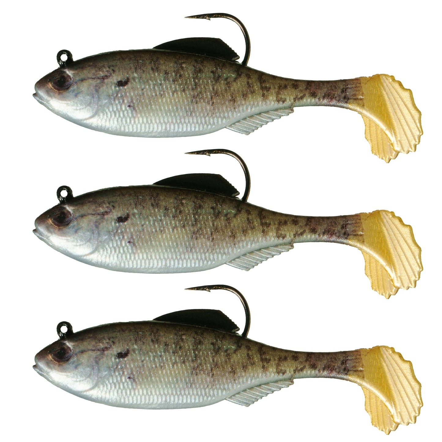 6th Sense – Masterclass Pre-Rigged Panorama Swimbait – Pre-Rigged Soft Plastic Swimbait with Hook & Weight – Multiple Realistic Swimming Action