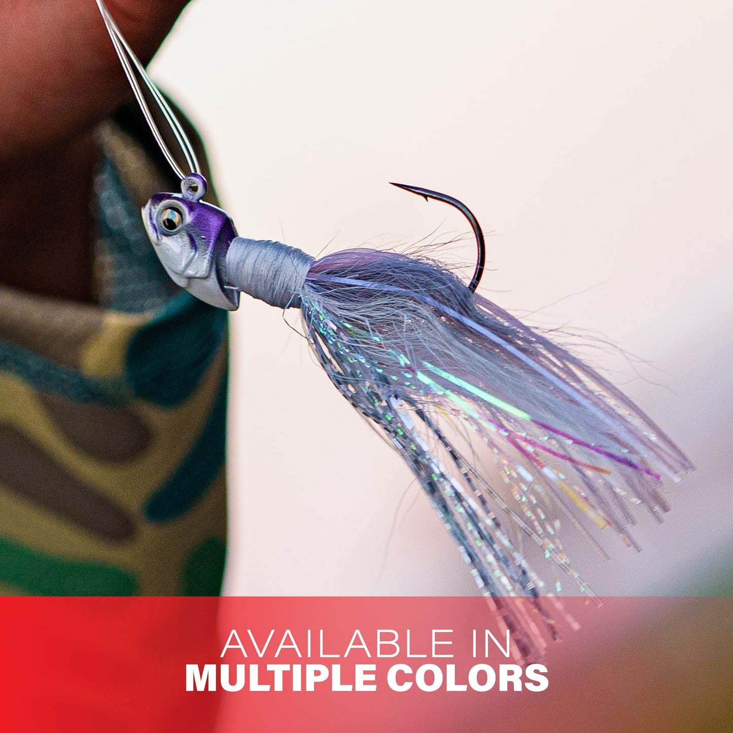 6th Sense – Flock Hair Jig – Hand-Tied Hair Jig – Bass Fishing – Designed with Josh Jones