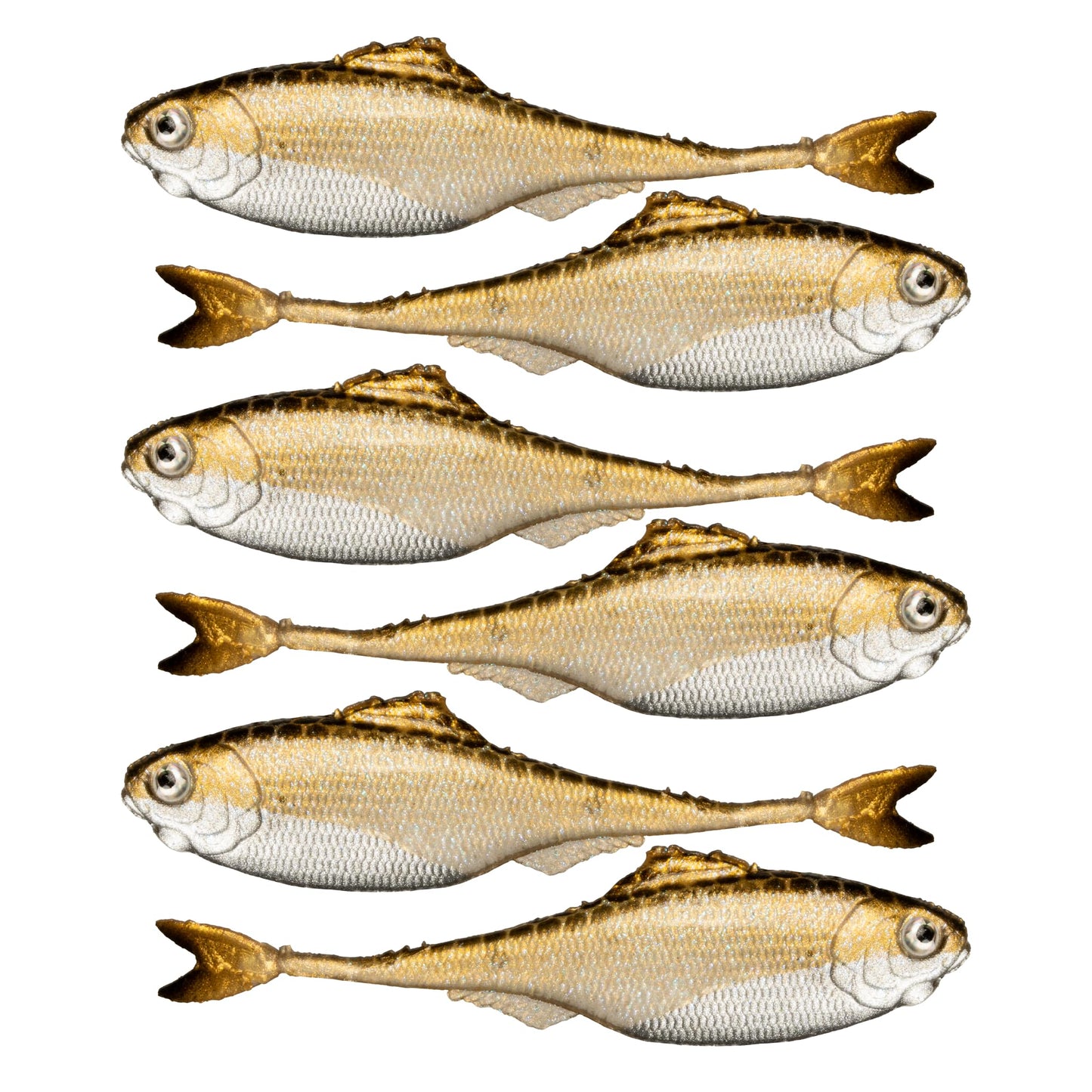 6th Sense – Masterclass Fiction – Shad Soft Plastic Swimbait – Realistic Baitfish Profile – Multiple Bass Fishing Lure
