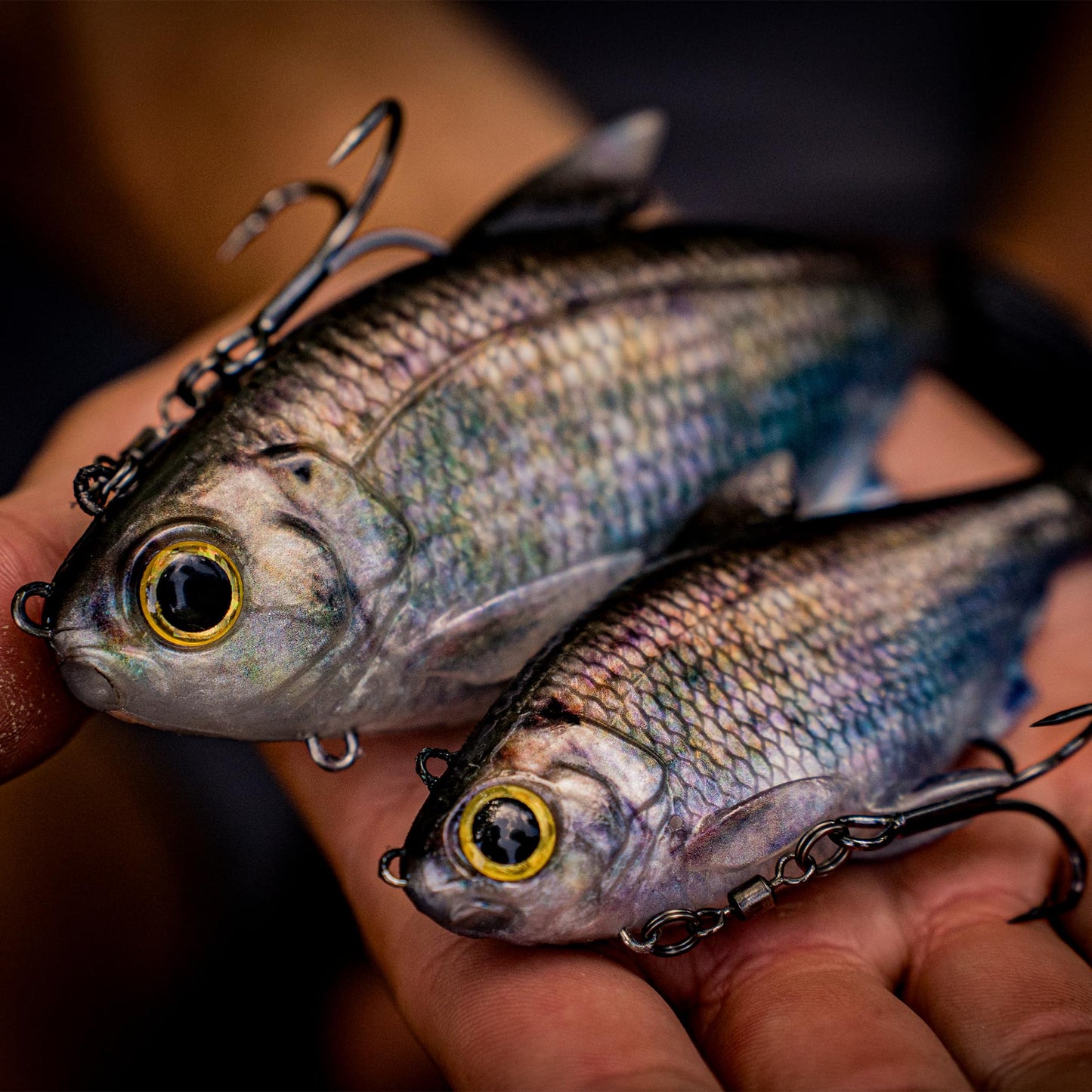 6th Sense – The Option – Harness-Style Swimbait – Interchangeable Top/Bottom Treble System – Bass Fishing