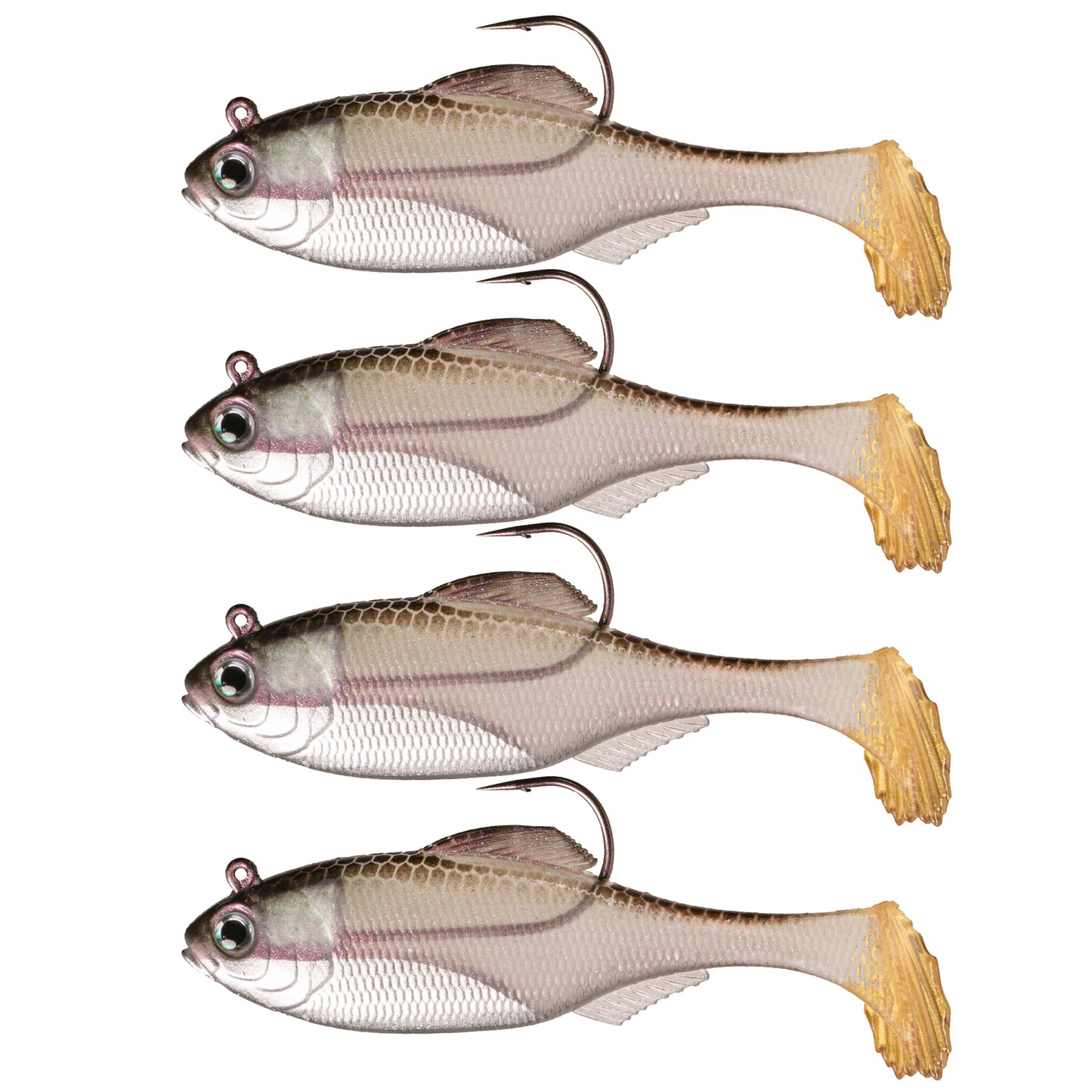 6th Sense – Masterclass Pre-Rigged Panorama Swimbait – Pre-Rigged Soft Plastic Swimbait with Hook & Weight – Multiple Realistic Swimming Action
