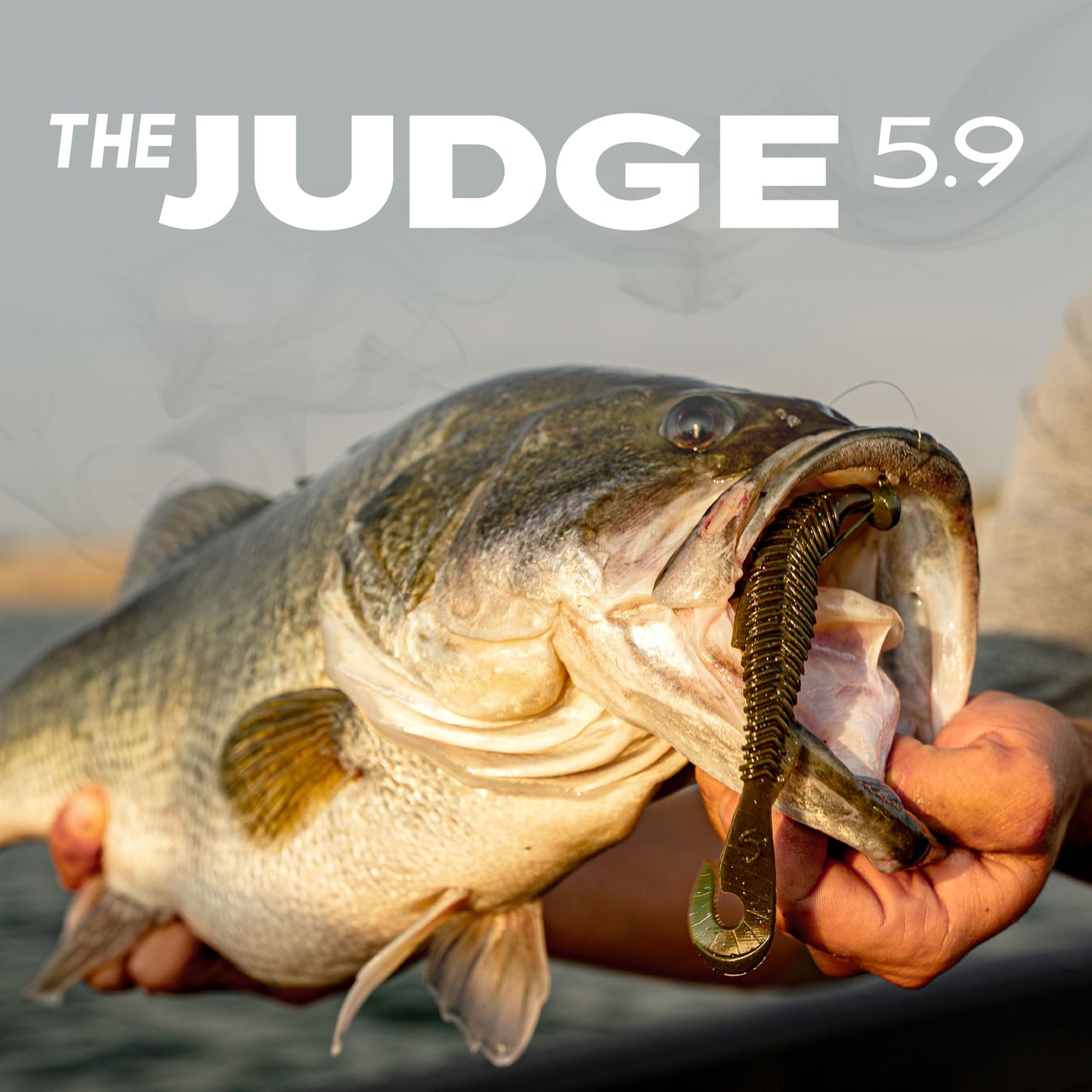 6th Sense – Judge 5.9 – Soft Plastic Swimbait Worm – Bass Fishing – Ribbed Body Thump Tail (5 per Pack)