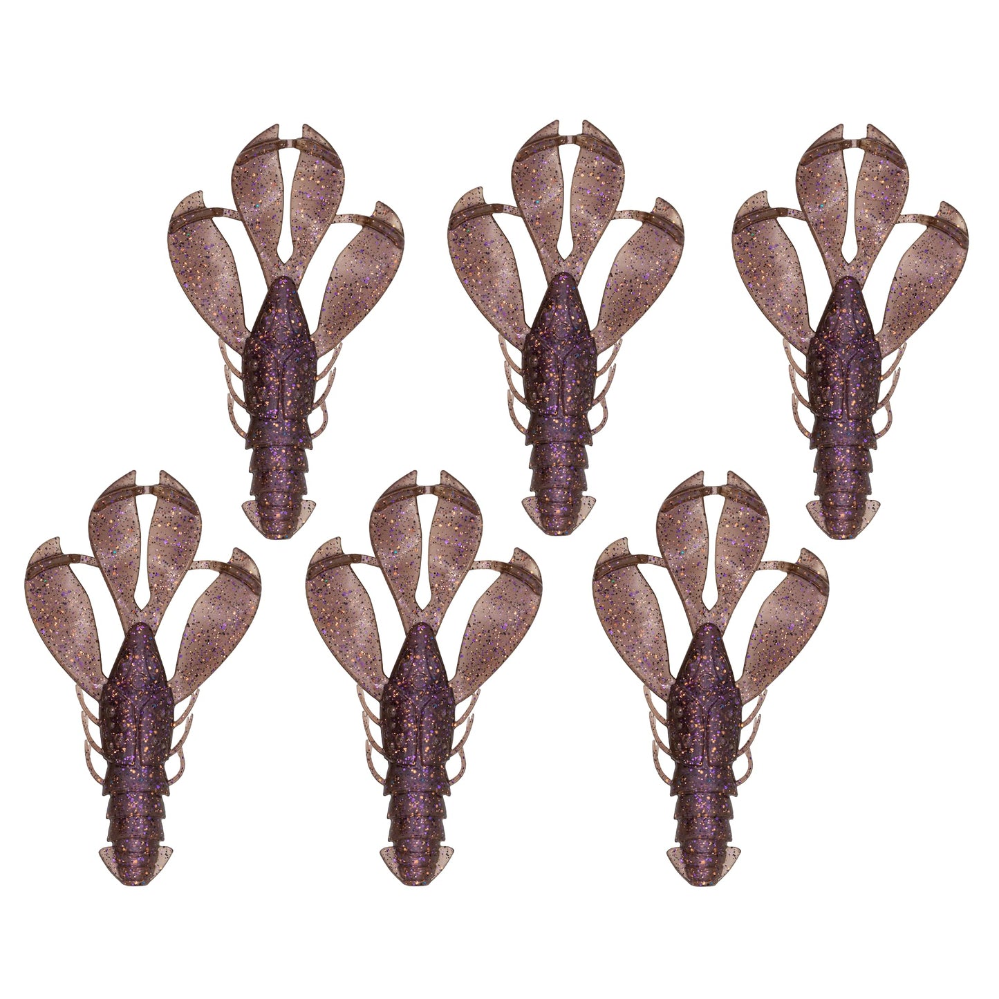 6th Sense – Congo Craw 3.8" – Creature Bait – Bass Fishing – Customizable Appendages (5 per Pack) Made in The USA
