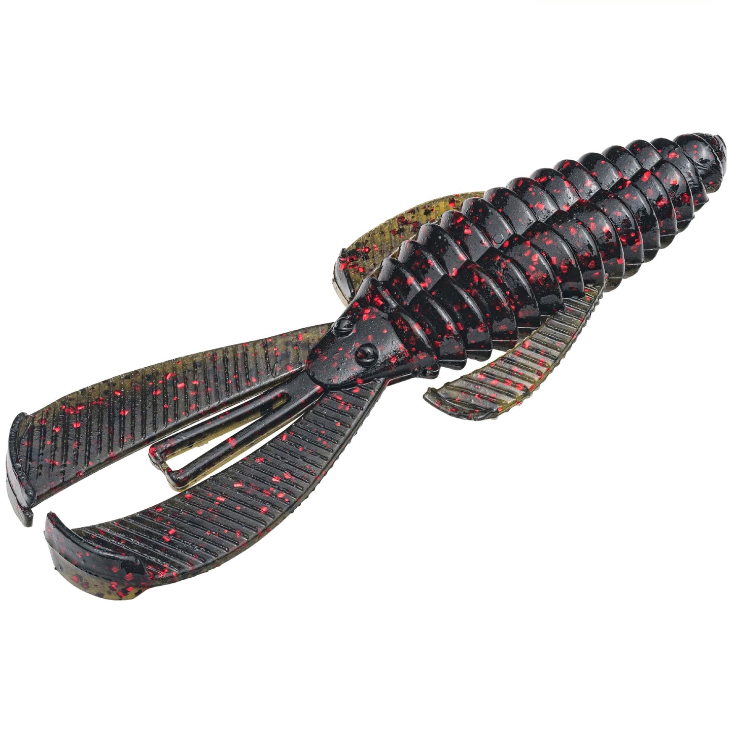 Strike King Rage Bug Fishing Lure, Soft Plastic Grub, Unique Design, Subtle Action