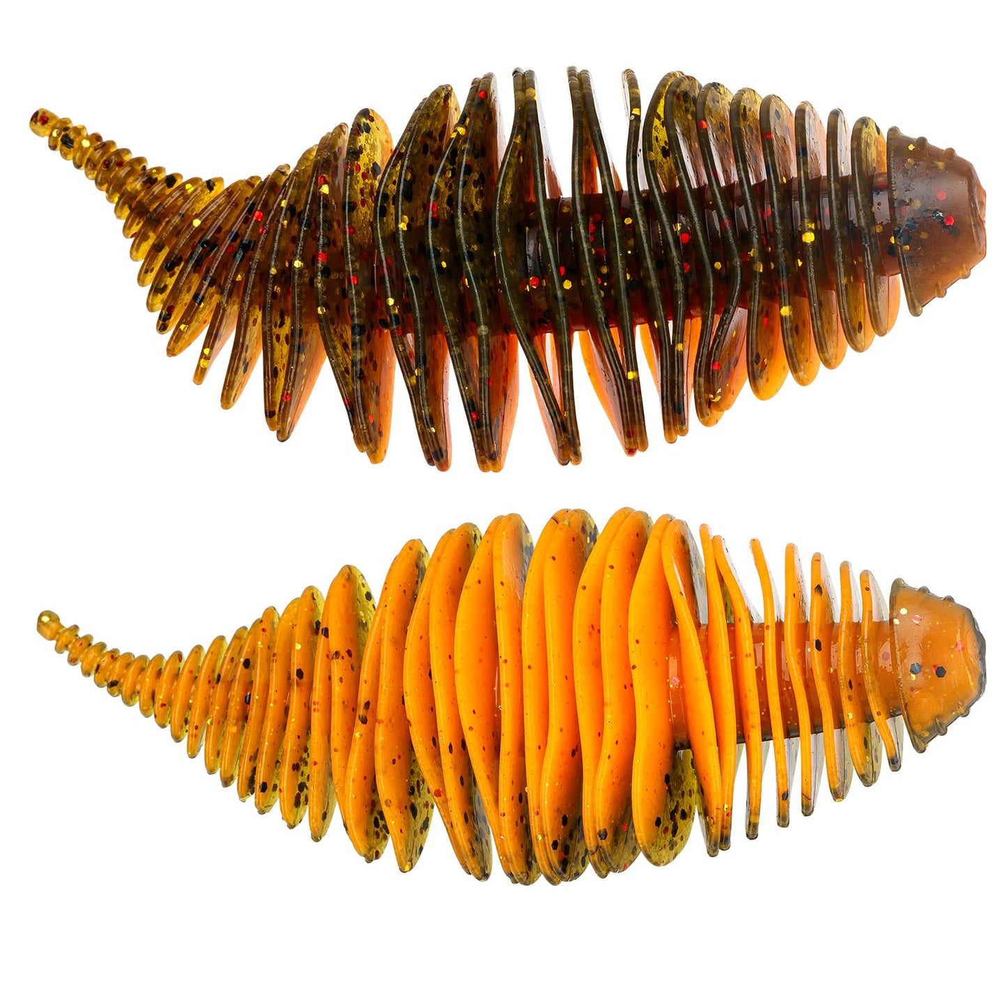 THKFISH Soft Swimbait 5/6 PCS or 15/18 PCS Soft Plastic Fishing Lures Bass Lures Swim Baits Lures for Bass Fishing Worms for Bass