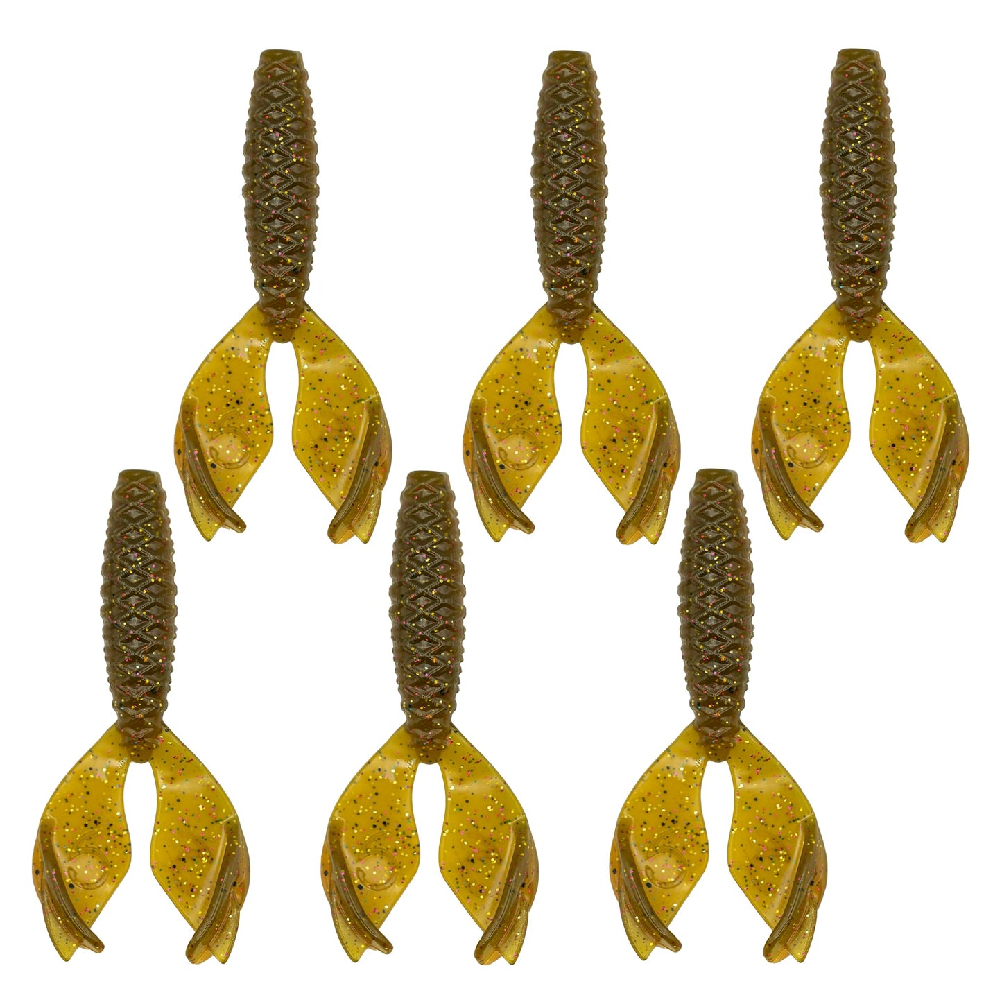 6th Sense - Bongo 3.7 - Soft Plastics Jig Trailer/Creature Bait - Bass Fishing (6 per Pack)
