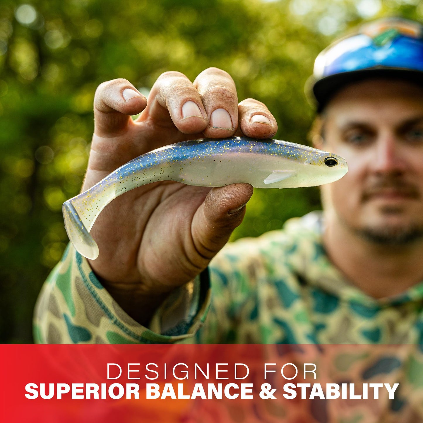 6th Sense – Whale Swimbait – Soft Paddle Tail Swimbait – Bass Fishing – Keel Belly Stabilizing Fins – Big Profile Tail Thump