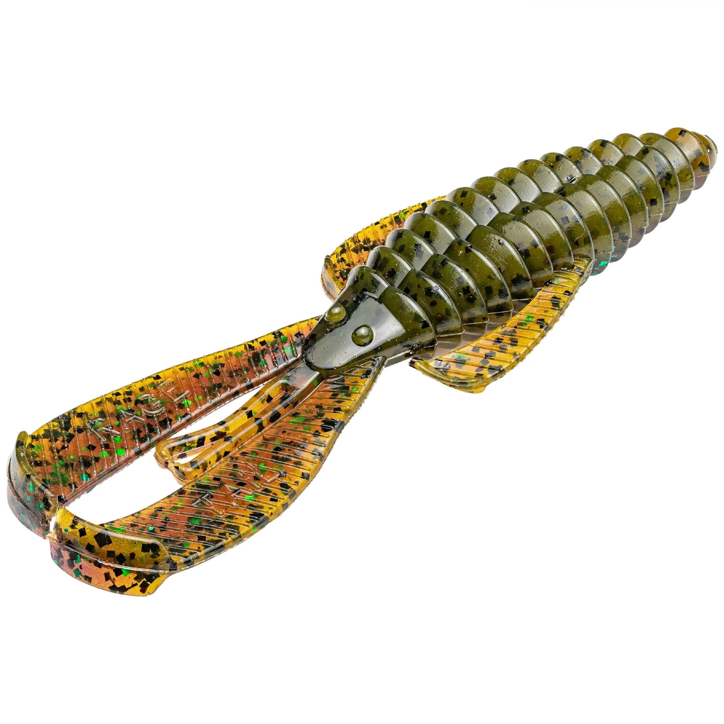 Strike King Rage Bug Fishing Lure, Soft Plastic Grub, Unique Design, Subtle Action