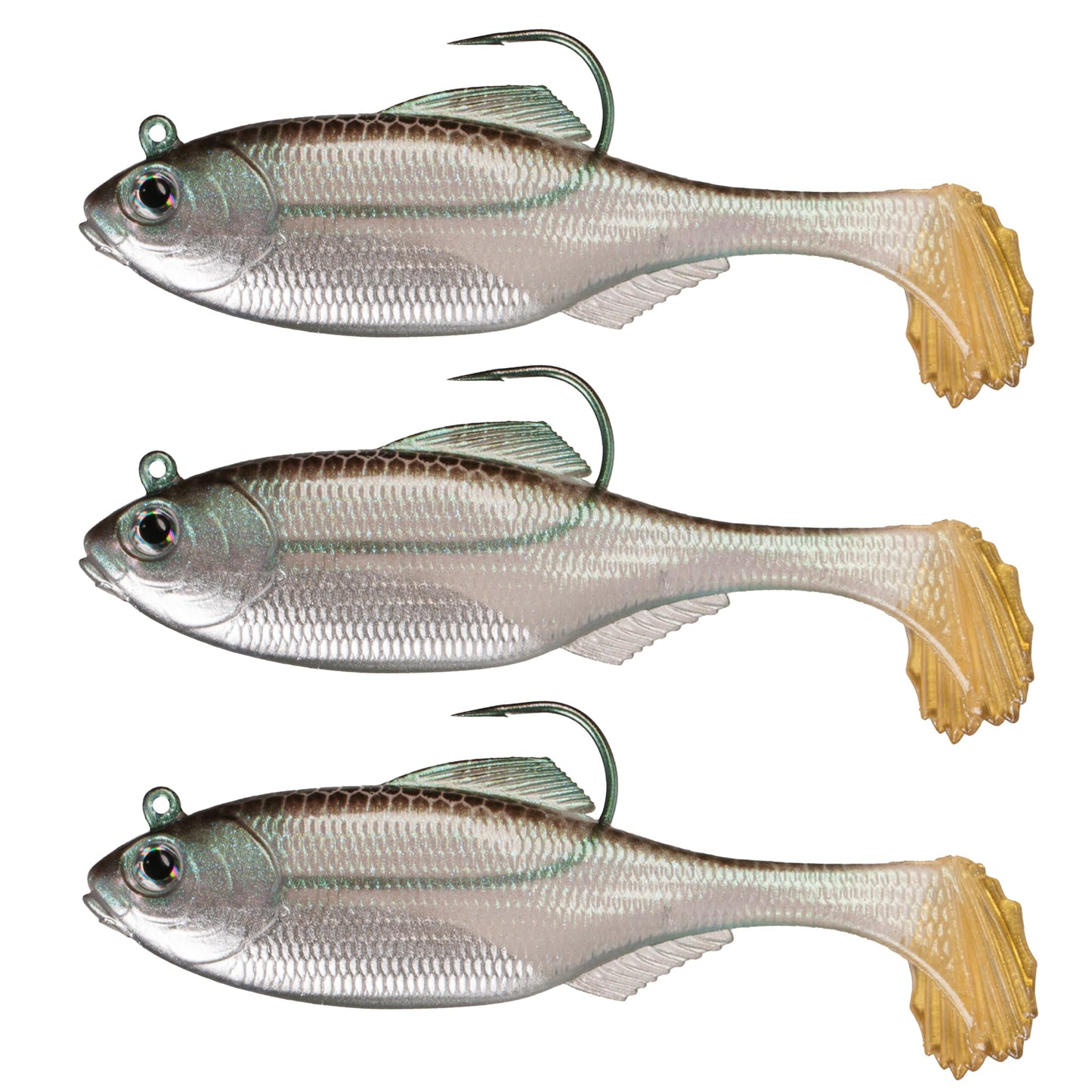 6th Sense – Masterclass Pre-Rigged Panorama Swimbait – Pre-Rigged Soft Plastic Swimbait with Hook & Weight – Multiple Realistic Swimming Action