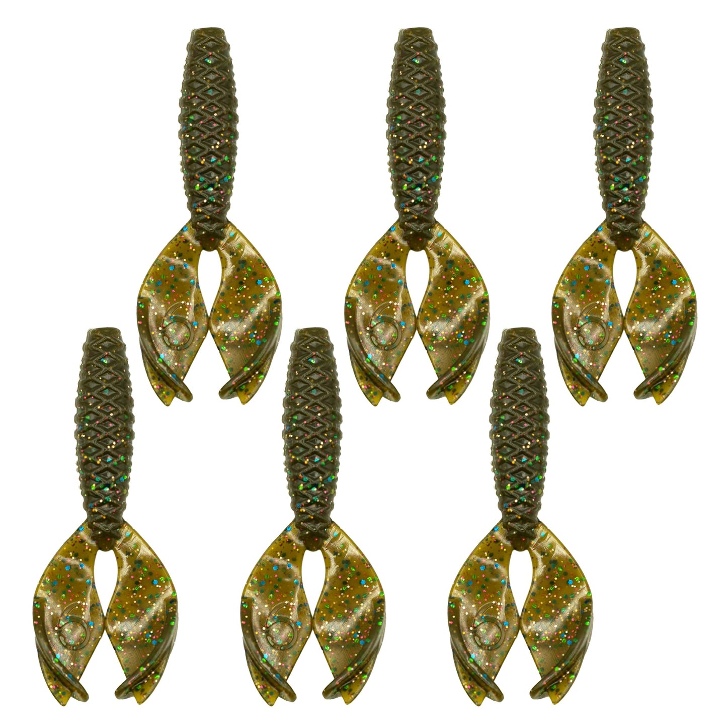 6th Sense - Bongo 3.7 - Soft Plastics Jig Trailer/Creature Bait - Bass Fishing (6 per Pack)